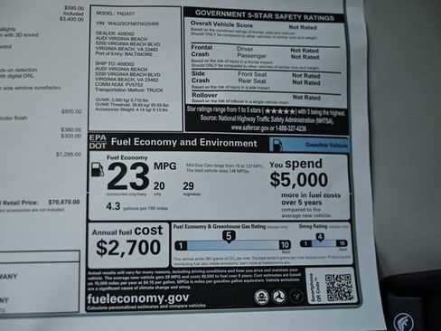 New 2026 Audi A6 Premium Plus image 41