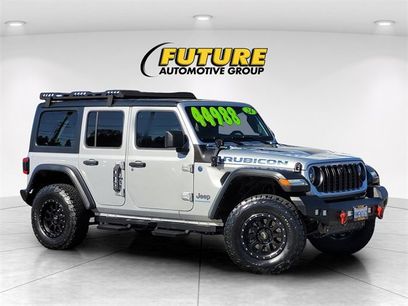 Used 2024 Jeep Wrangler Unlimited Rubicon 4xe w/ Technology Group