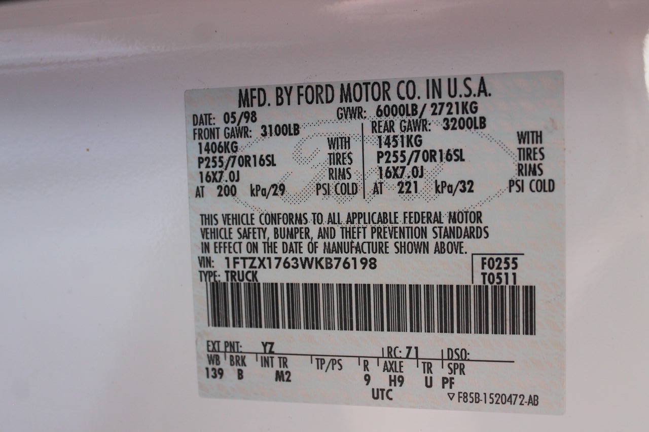 Used 1998 Ford F150 XLT RWD image 19