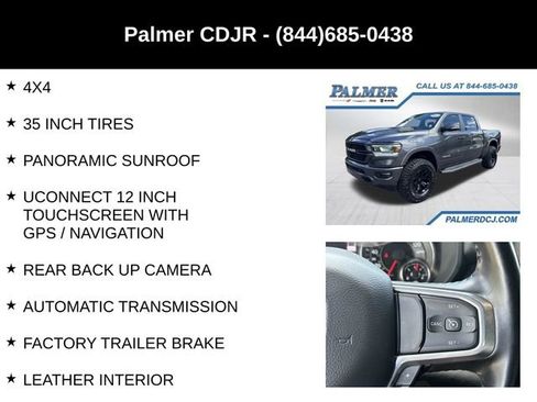 Used 2021 RAM 1500 Laramie AWD/4WD image 6