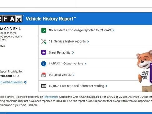 Used 2018 Honda CR-V EX-L image 9