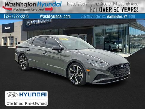 Used 2021 Hyundai Sonata SEL Plus w/ Cargo Package image 1