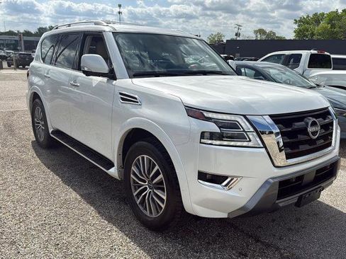 Certified 2024 Nissan Armada SL w/ Captain's Chairs Package AWD/4WD image 1