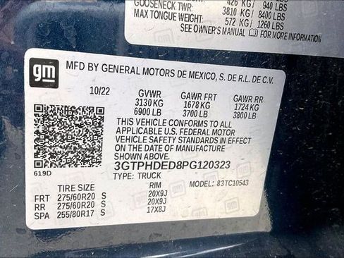 Used 2023 GMC Sierra 1500 SLT image 11