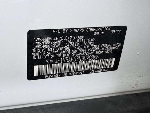 Used 2022 Subaru WRX Premium AWD/4WD image 26