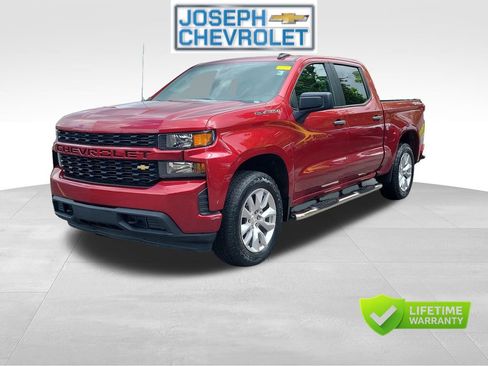Used 2021 Chevrolet Silverado 1500 Custom w/ Safety Confidence Package AWD/4WD image 2