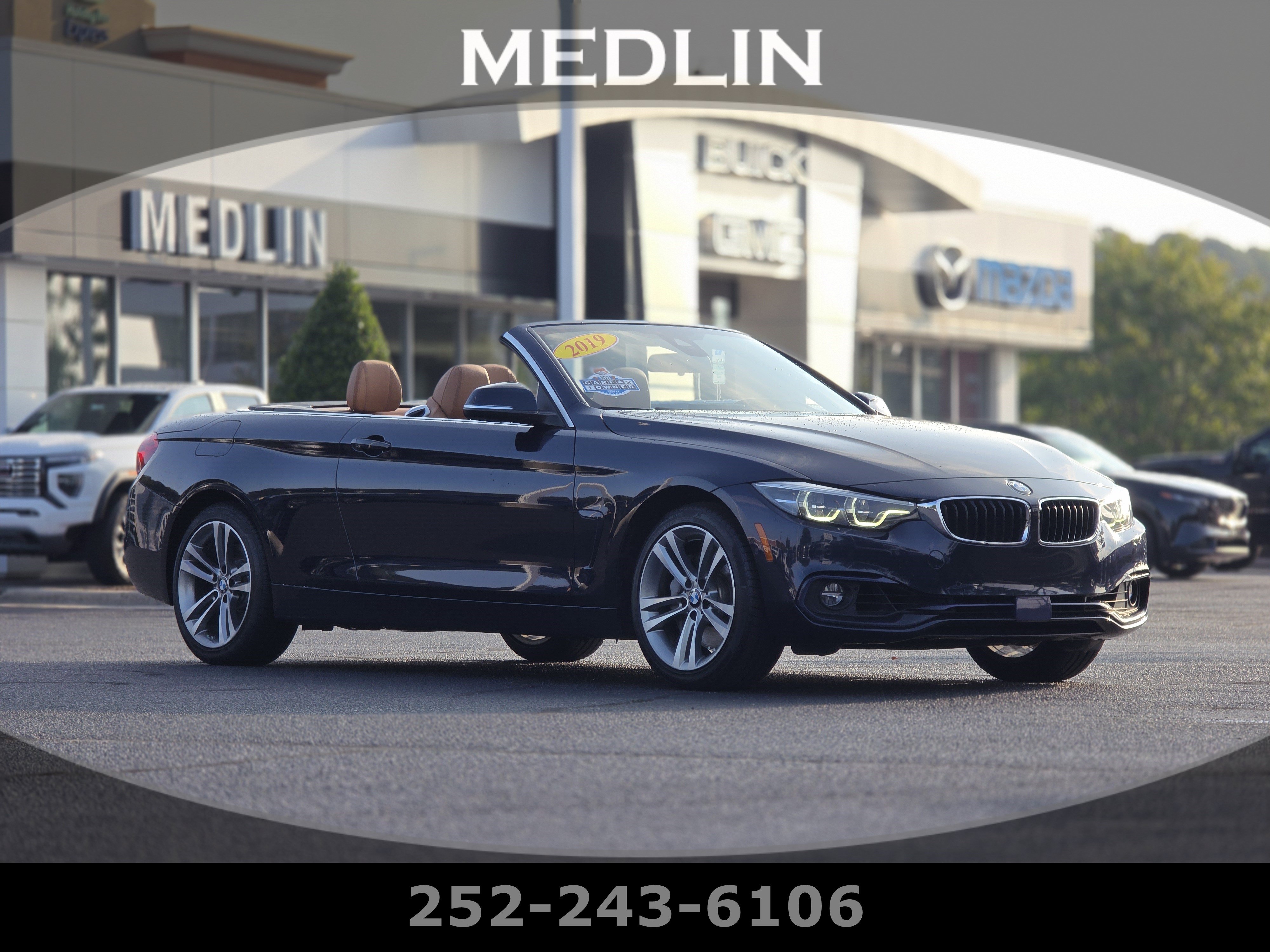 Used 2019 BMW 440i xDrive Convertible AWD/4WD image 1