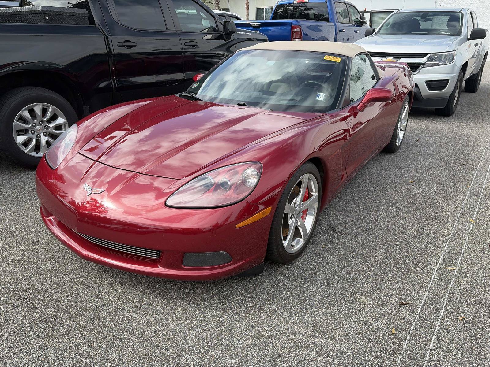 Used 2008 Chevrolet Corvette Convertible w/ Preferred Equipment Group RWD image 1