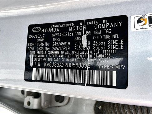 Used 2017 Hyundai Tucson Sport w/ Cargo Package image 36