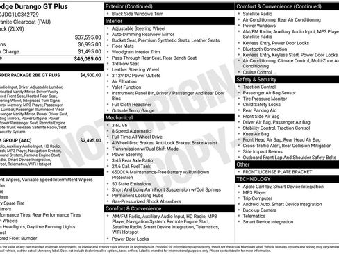 Used 2020 Dodge Durango GT image 2