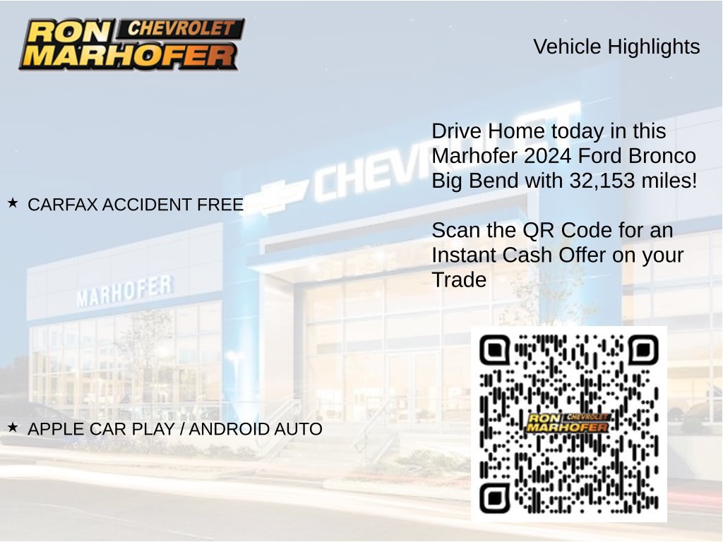 Used 2024 Ford Bronco Big Bend AWD/4WD image 14