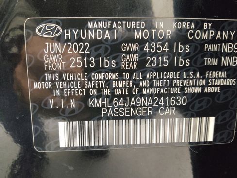 Used 2022 Hyundai Sonata SEL w/ Preferred Accessory Package FWD image 33