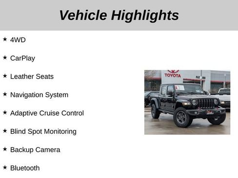 Used 2023 Jeep Gladiator Rubicon w/ Trailer Tow Package image 5