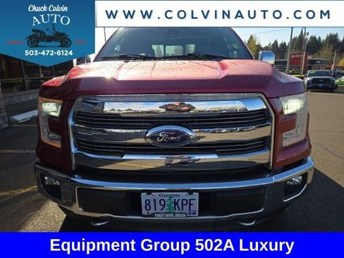 Used 2015 Ford F150 Lariat w/ Equipment Group 502A Luxury AWD/4WD image 3