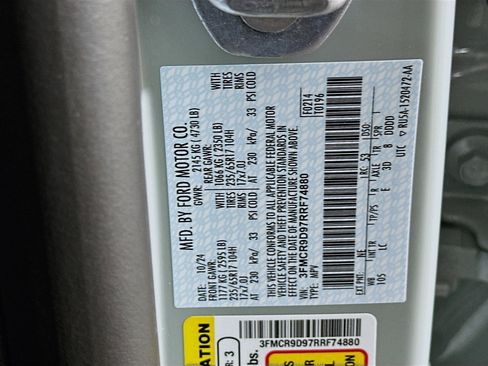 Used 2024 Ford Bronco Sport Badlands image 12