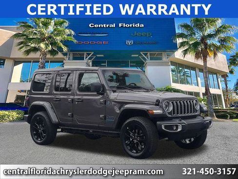 Certified 2025 Jeep Wrangler Unlimited Sahara w/ Safety Group image 1
