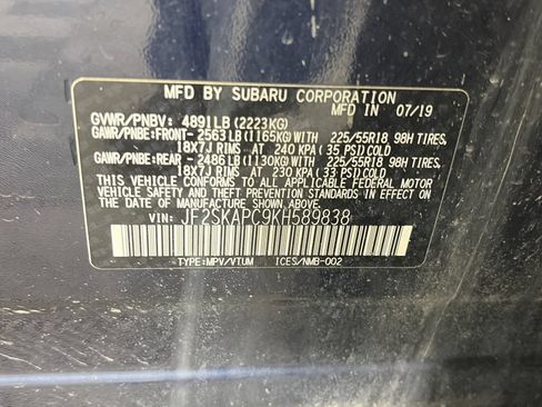 Used 2019 Subaru Forester Sport AWD/4WD image 9