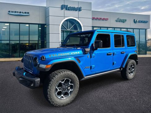 Used 2022 Jeep Wrangler Unlimited Rubicon 4xe w/ Steel Bumper Group image 4