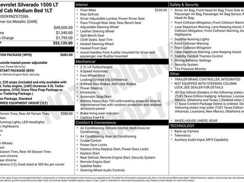 Used 2022 Chevrolet Silverado 1500 LT w/ Protection Package image 67