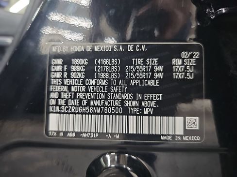 Used 2022 Honda HR-V EX image 36