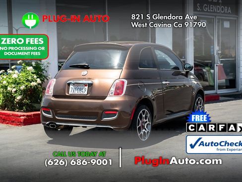 Used 2012 FIAT 500 Sport w/ Safety & Sound Pkg FWD image 4