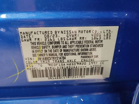 Used 2024 Nissan Sentra SV w/ All-Weather Package FWD image 33