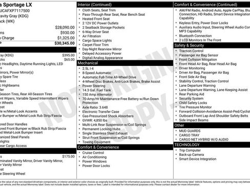 Certified 2023 Kia Sportage LX image 33