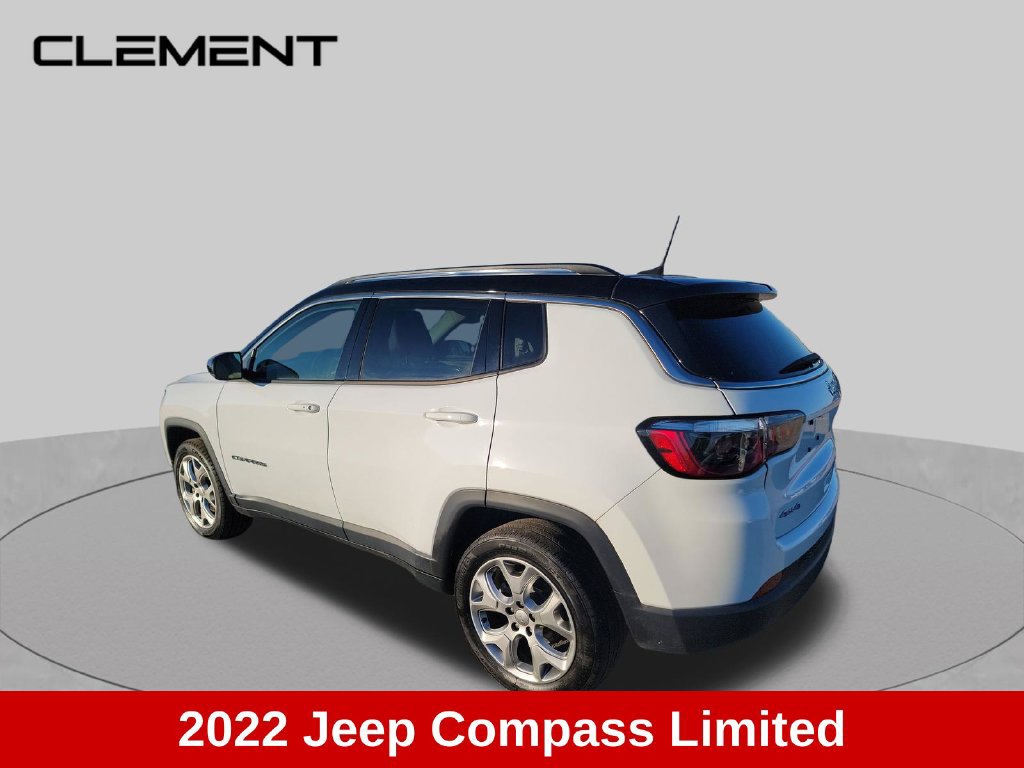 Used 2022 Jeep Compass Limited w/ Sun and Sound Group AWD/4WD image 8