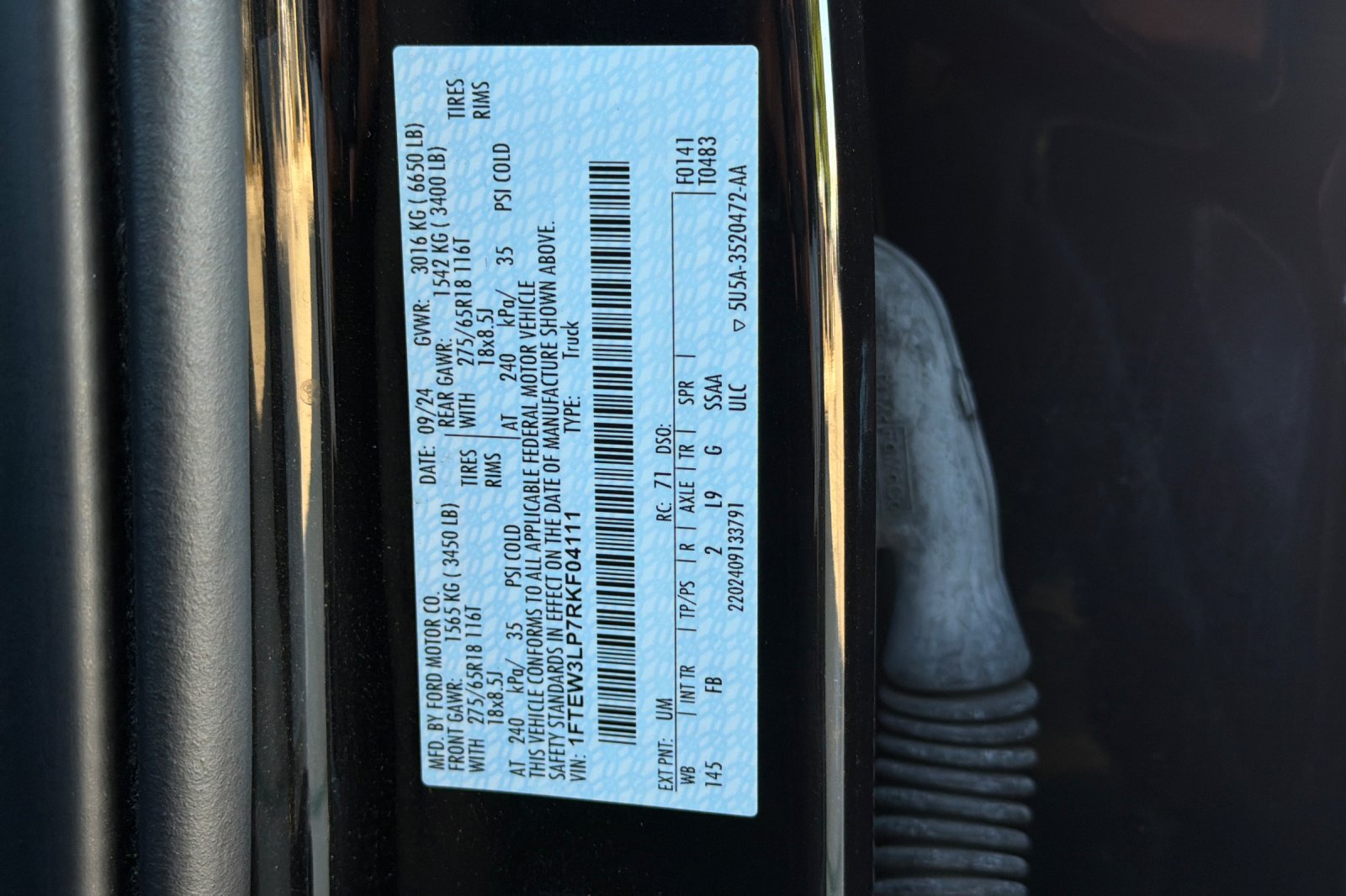 Used 2024 Ford F150 XLT w/ FX4 Off-Road Package AWD/4WD image 27