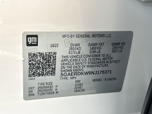 Used 2022 Buick Enclave Avenir w/ Avenir Technology Package image 44