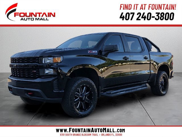 Used 2019 Chevrolet Silverado 1500 Custom Trail Boss AWD/4WD image 1