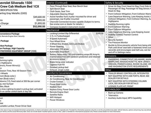 Used 2023 Chevrolet Silverado 1500 Custom image 39