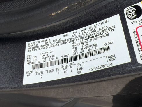 Used 2019 Ford Fiesta SE FWD image 21