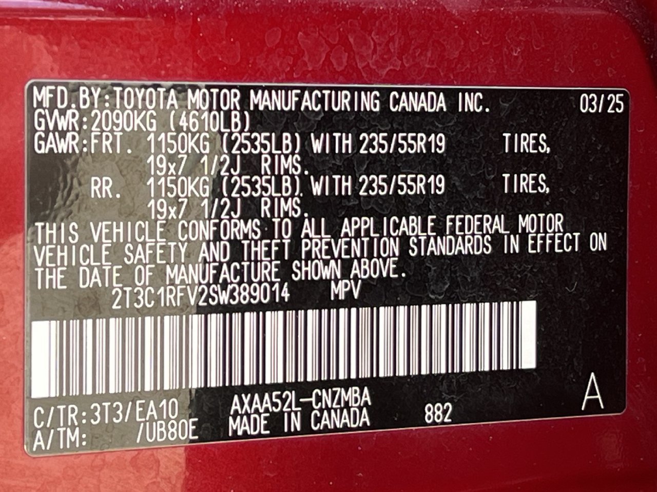 Used 2025 Toyota RAV4 XLE Premium FWD image 30
