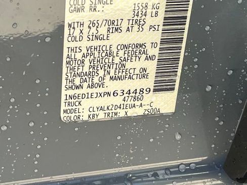 Used 2023 Nissan Frontier Pro-X w/ Technology Package image 30