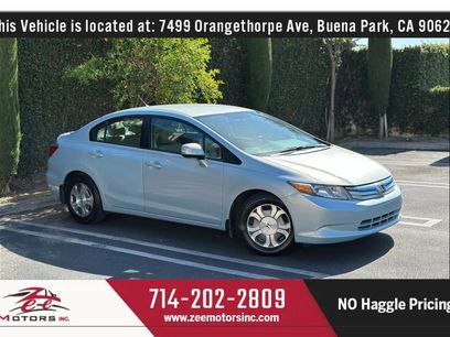 Used 2012 Honda Civic Hybrid Sedan