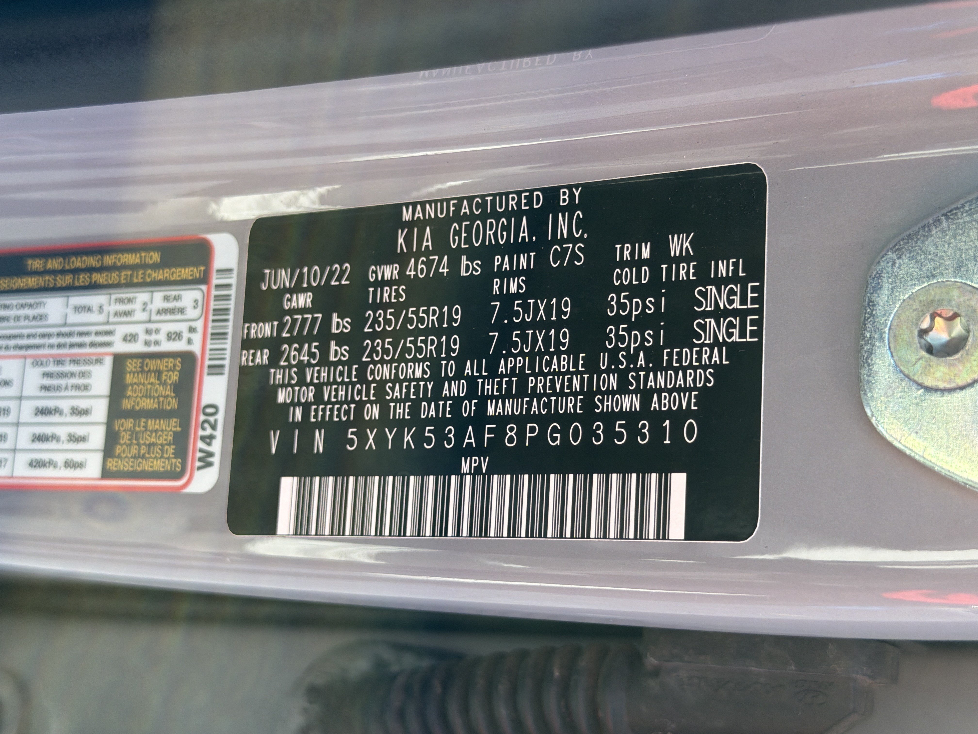 Used 2023 Kia Sportage SX FWD image 32