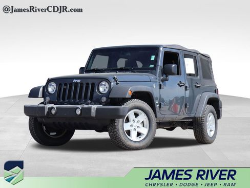Used 2017 Jeep Wrangler Unlimited Sport w/ Quick Order Package 24S AWD/4WD image 1