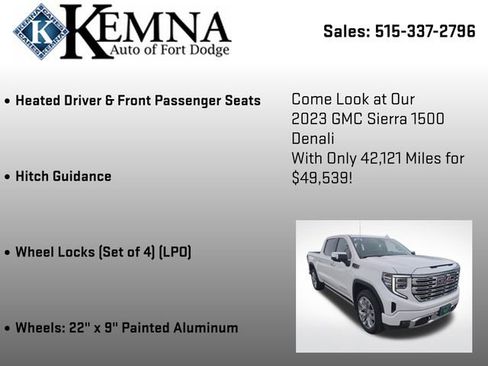 Used 2023 GMC Sierra 1500 Denali w/ Denali Reserve Package image 25