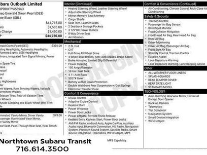New 2026 Subaru Outback Limited