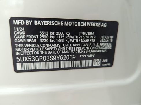 Certified 2025 BMW X3 xDrive30i image 34