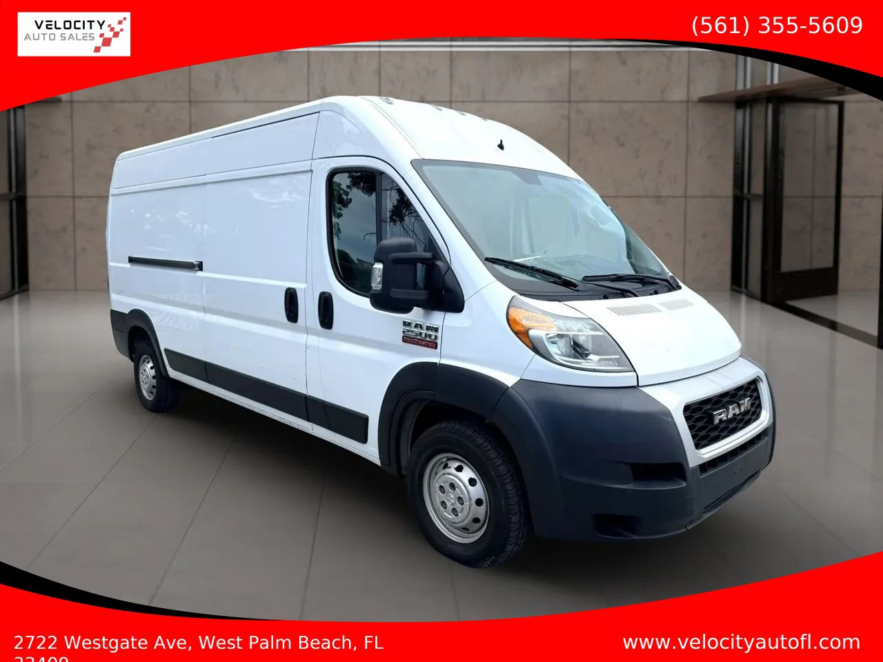 Used 2021 RAM ProMaster 2500 FWD image 1