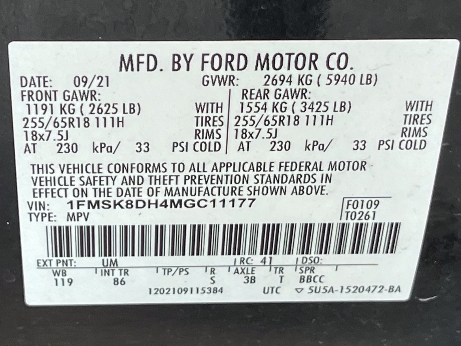 Used 2021 Ford Explorer XLT AWD/4WD image 19