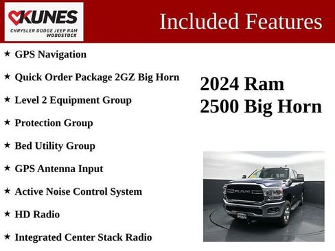 Used 2024 RAM 2500 Big Horn w/ Level 2 Equipment Group AWD/4WD image 3