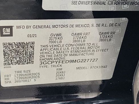 Used 2021 Chevrolet Silverado 1500 LT Trail Boss w/ Convenience Package II image 31