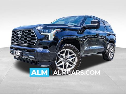 Used 2025 Toyota Sequoia Platinum AWD/4WD image 1