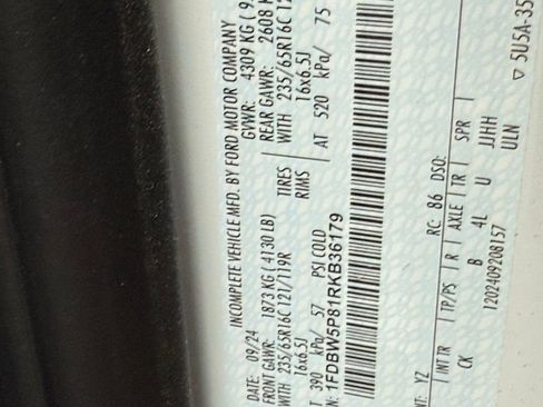 New 2024 Ford Transit 350 w/ Interior Upgrade Package image 42