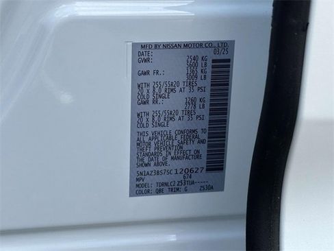 New 2025 Nissan Murano SV image 25