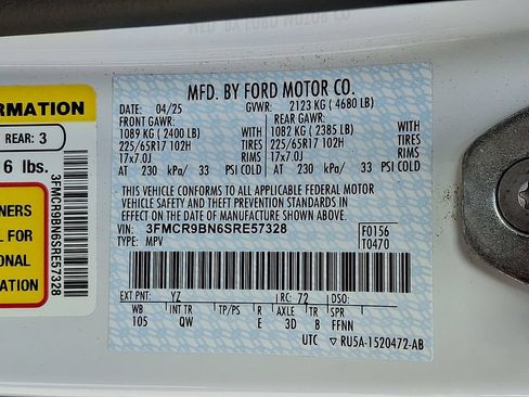 Used 2025 Ford Bronco Sport Big Bend AWD/4WD image 26
