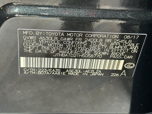 Used 2017 Lexus IS 200t F Sport w/ F Sport Package RWD image 28